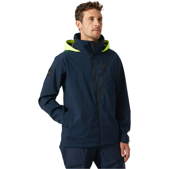 2023 Helly Hansen Veste De Voile Capuche Hp Racing Pour Homme 34376 Navy